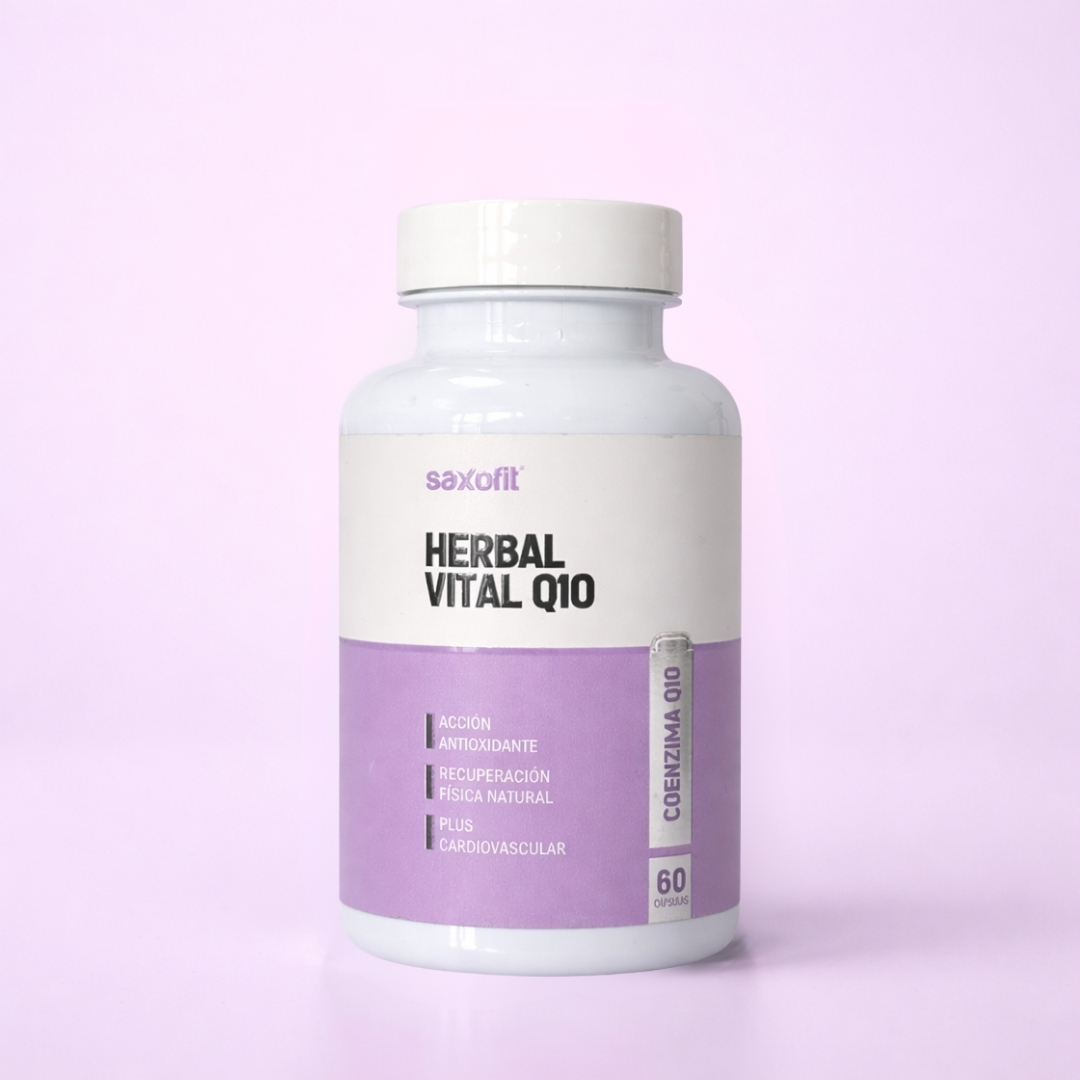 COENZIMA-Q10-60CAPS - Saxofit Ecuador