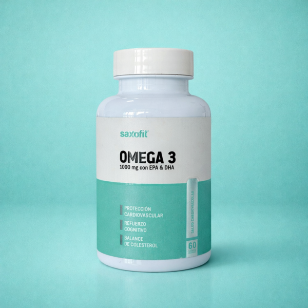 OMEGA-3-60CAPS - Saxofit Ecuador