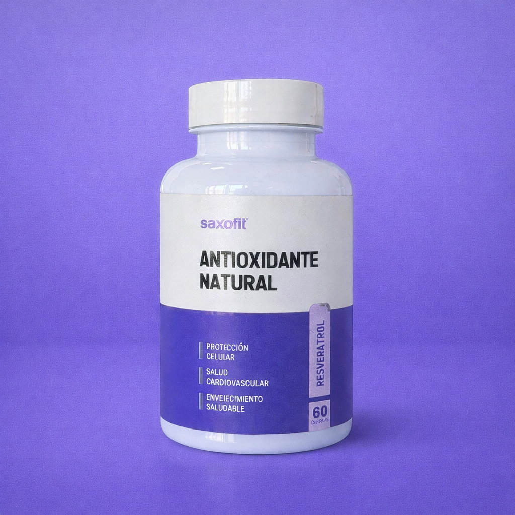 RESVERATROL-60CAPS - Saxofit Ecuador