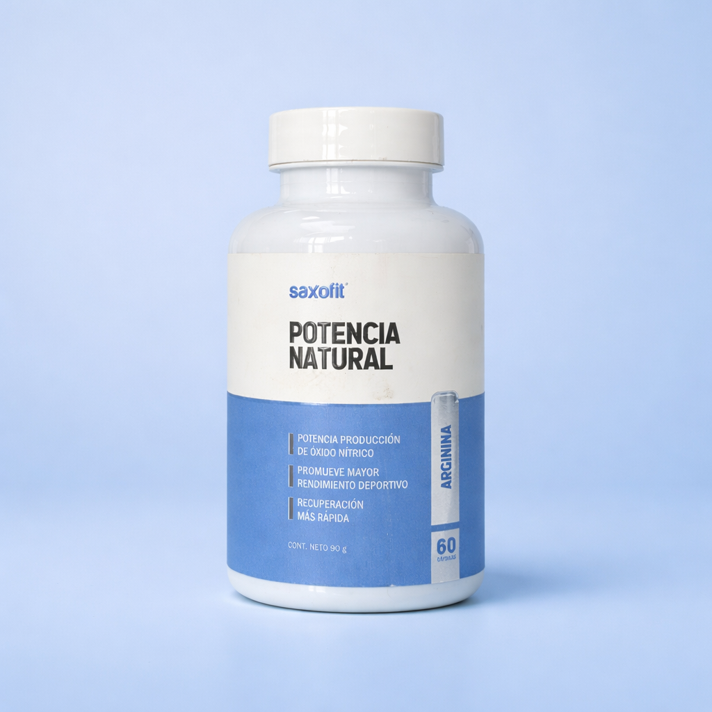 ARGININA-60CAPS - Saxofit Ecuador