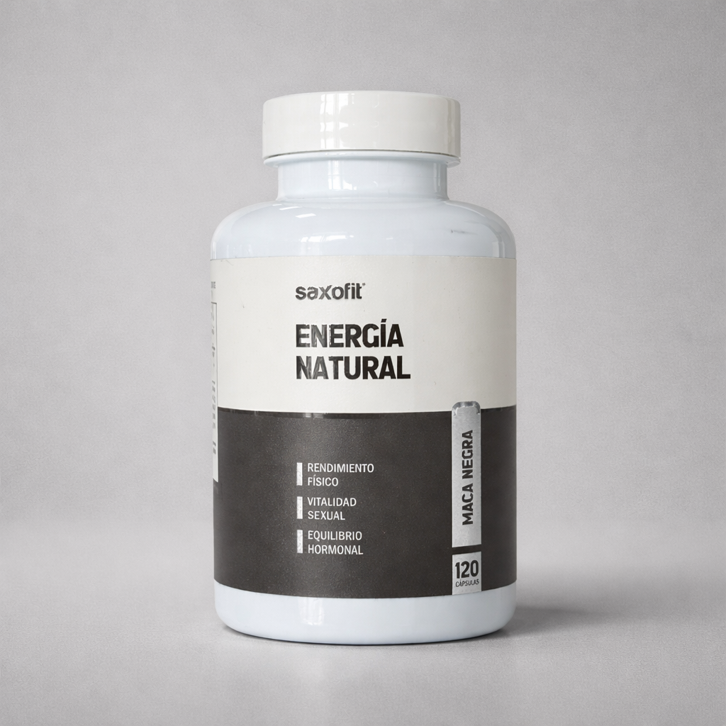 MACA-NEGRA-120CAPS - Saxofit Ecuador